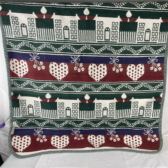 Northern Reflections Other - Northern Reflections Cabin Heart Woven Throw 50x60 Cottagecore Lodge Tapestry 90